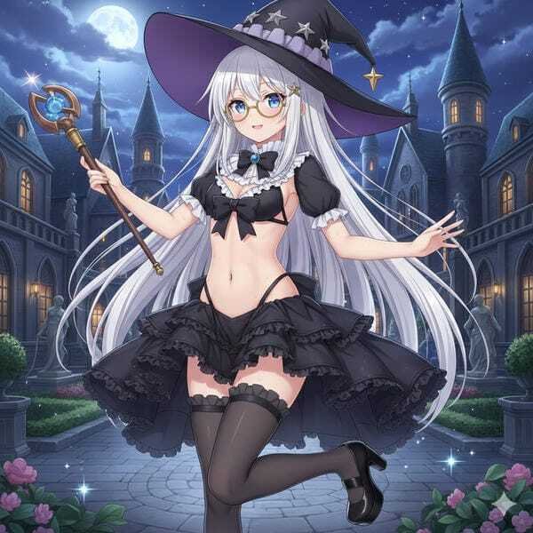 ảnh gái xinh anime mặc váy ngắn 15