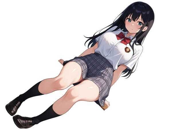 ảnh gái xinh anime mặc váy ngắn 20
