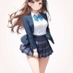 99+ Ảnh gái xinh anime mặc váy ngắn cute được yêu thích nhất