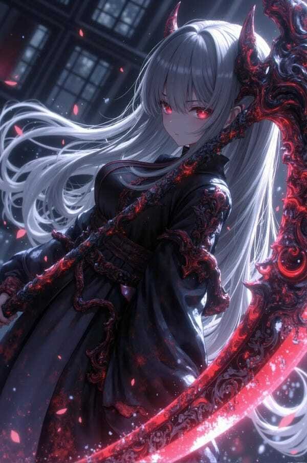 ảnh gái xinh anime ngầu 12