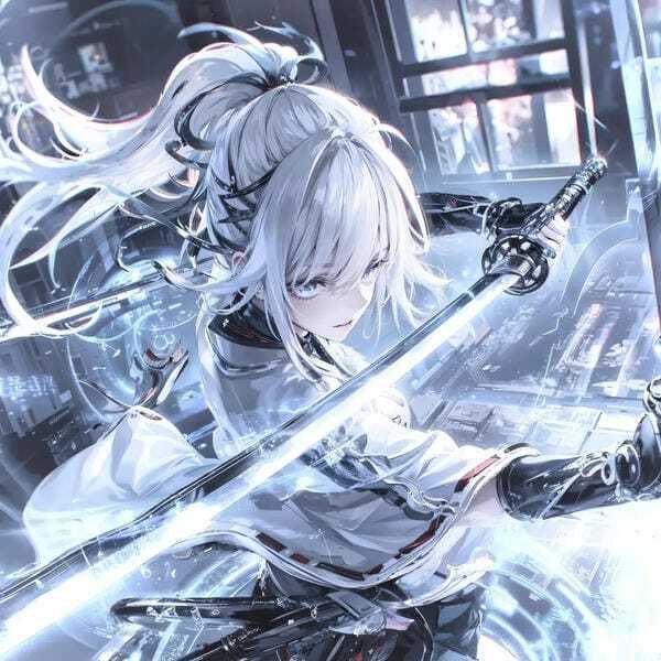 ảnh gái xinh anime ngầu 15