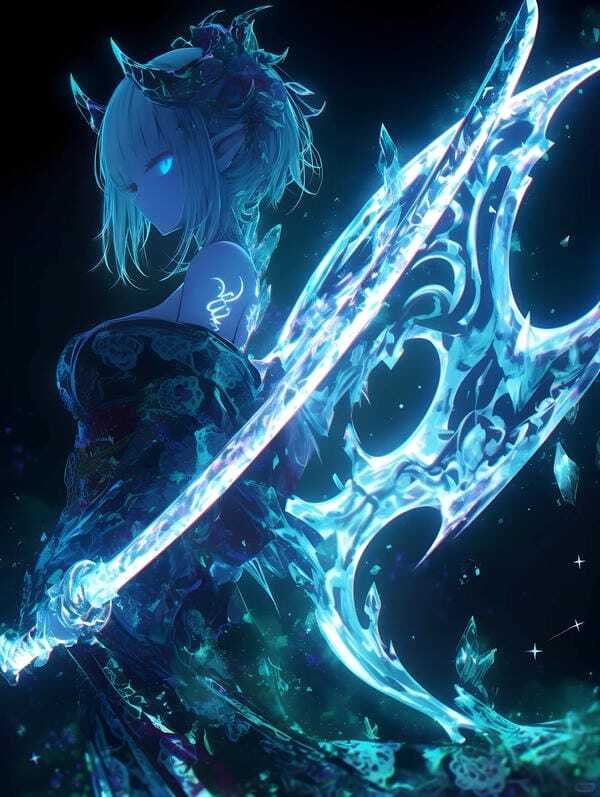 ảnh gái xinh anime ngầu 2