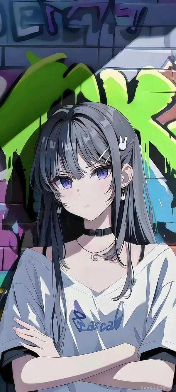 ảnh gái xinh anime ngầu 28