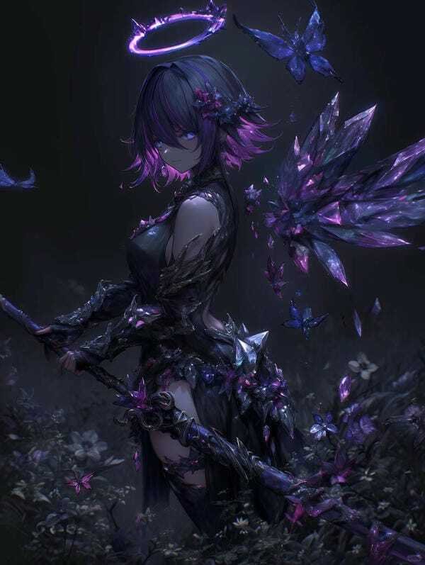 ảnh gái xinh anime ngầu 3