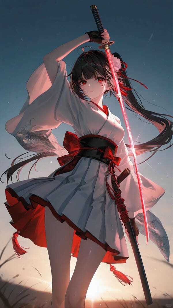 ảnh gái xinh anime ngầu 34
