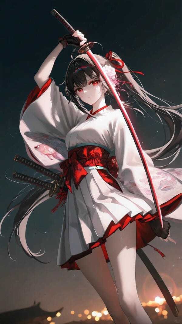 ảnh gái xinh anime ngầu 38