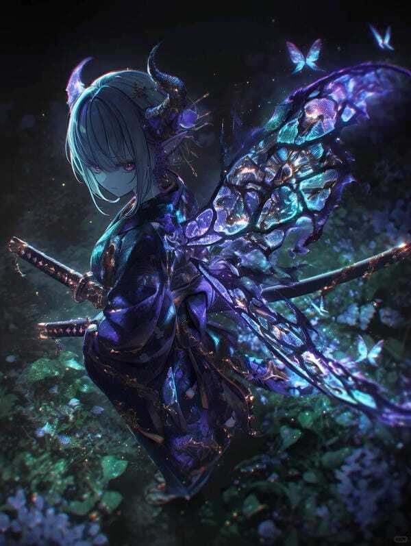 ảnh gái xinh anime ngầu 6