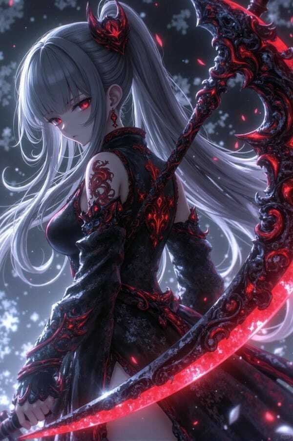 ảnh gái xinh anime ngầu 8