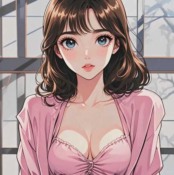 ảnh gái xinh anime to tròn 14