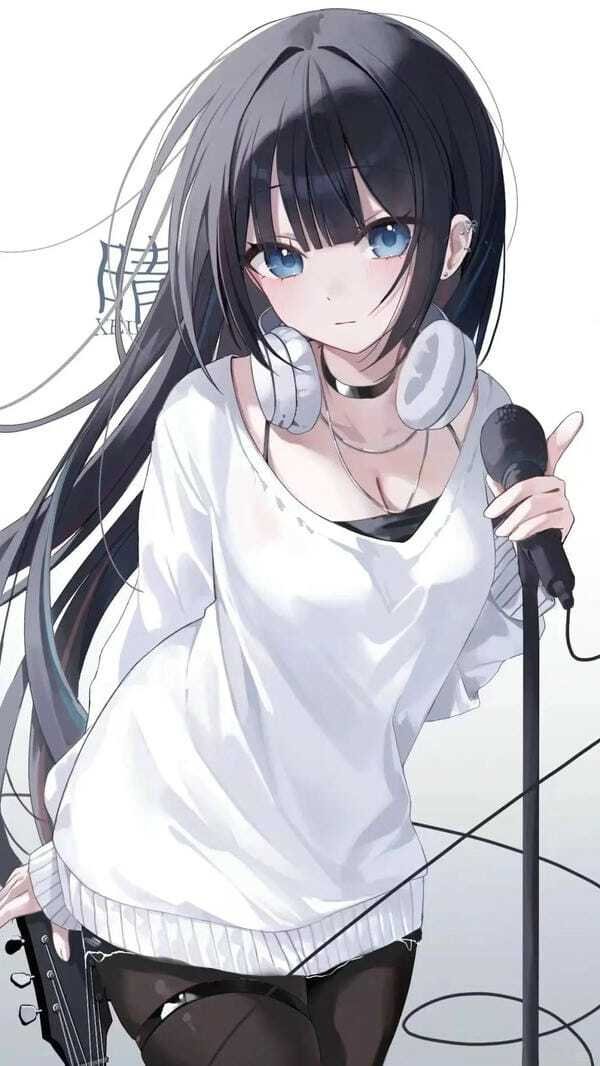 ảnh gái xinh anime to tròn 21