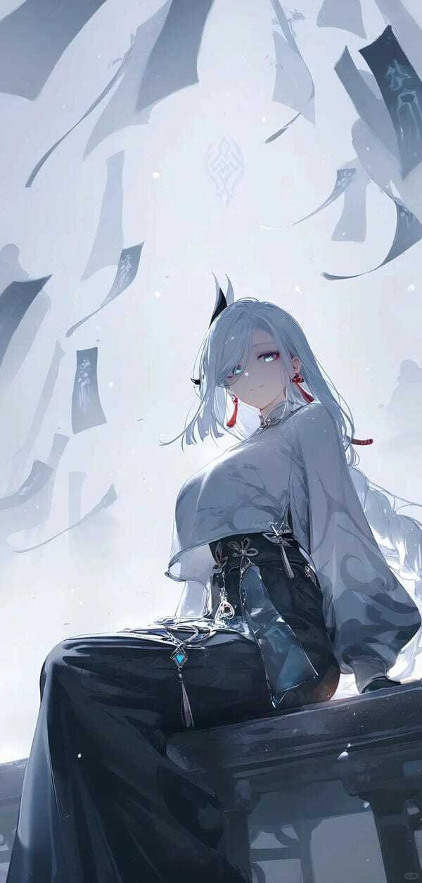 ảnh gái xinh anime to tròn 23