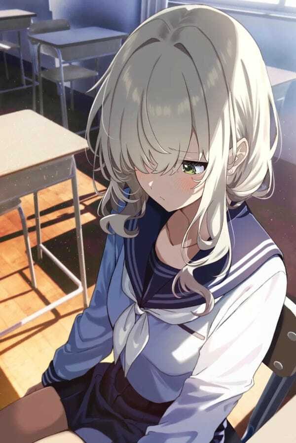 ảnh gái xinh anime to tròn 24