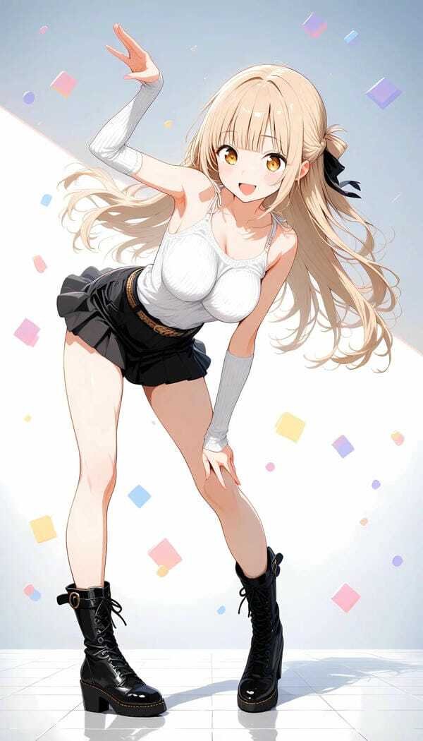 ảnh gái xinh anime to tròn 26