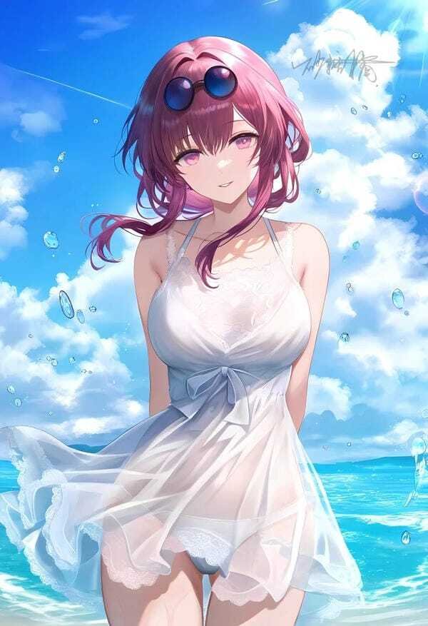 ảnh gái xinh anime to tròn 30