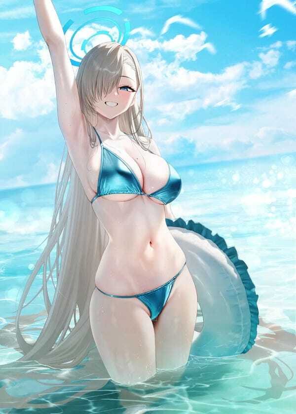 ảnh gái xinh anime to tròn 4