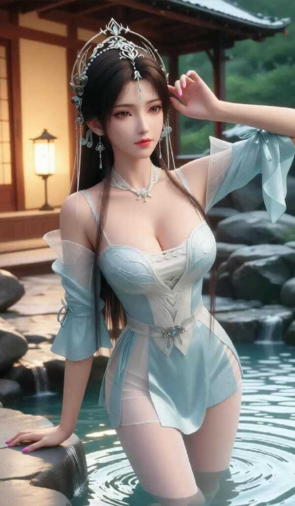 ảnh gái xinh anime to tròn 7