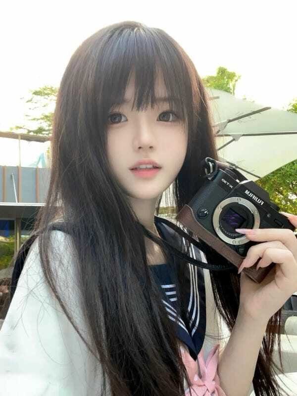 ảnh gái xinh giống thật 21