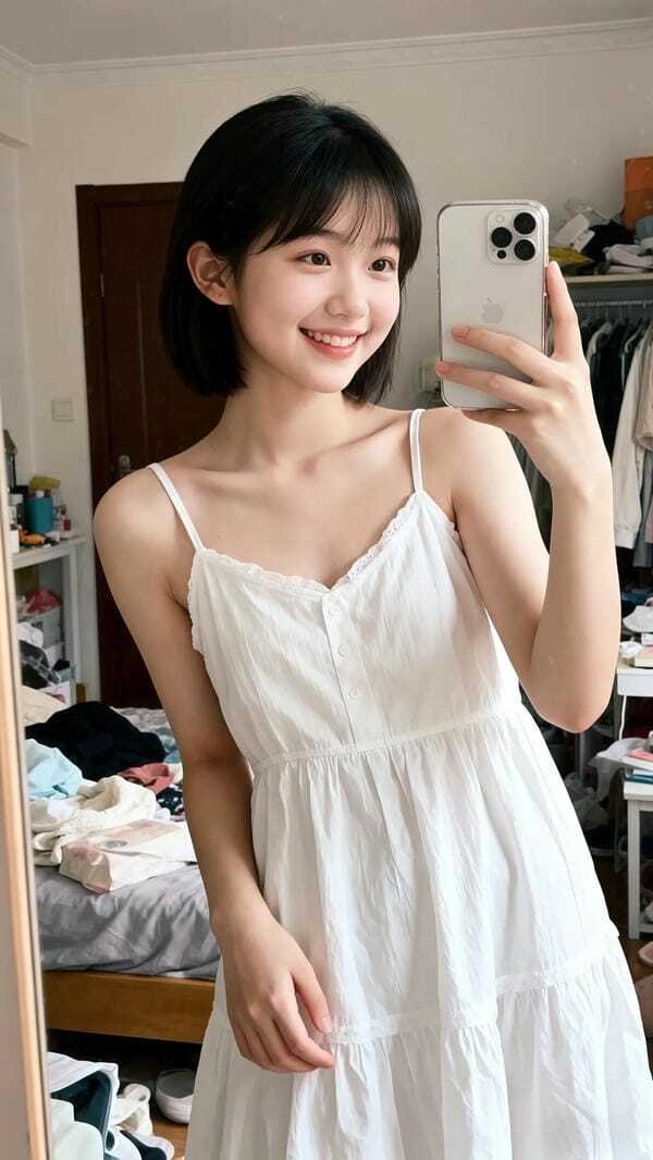 ảnh gái xinh giống thật 9