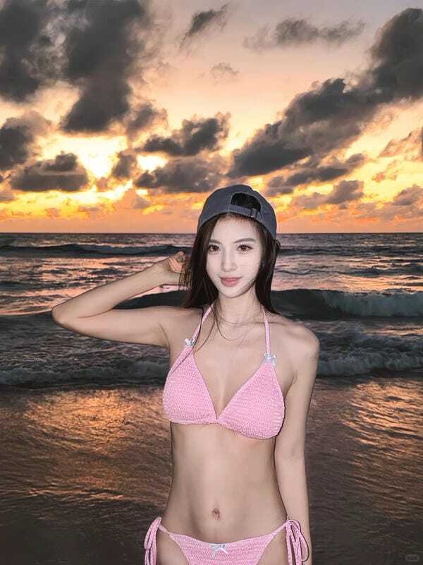 ảnh gái xinh mặc bikini 21