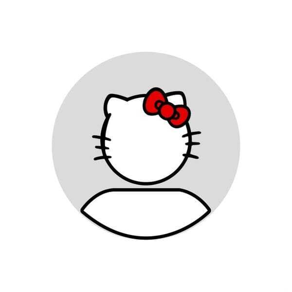 Avatar FB mặc định đơn sắc