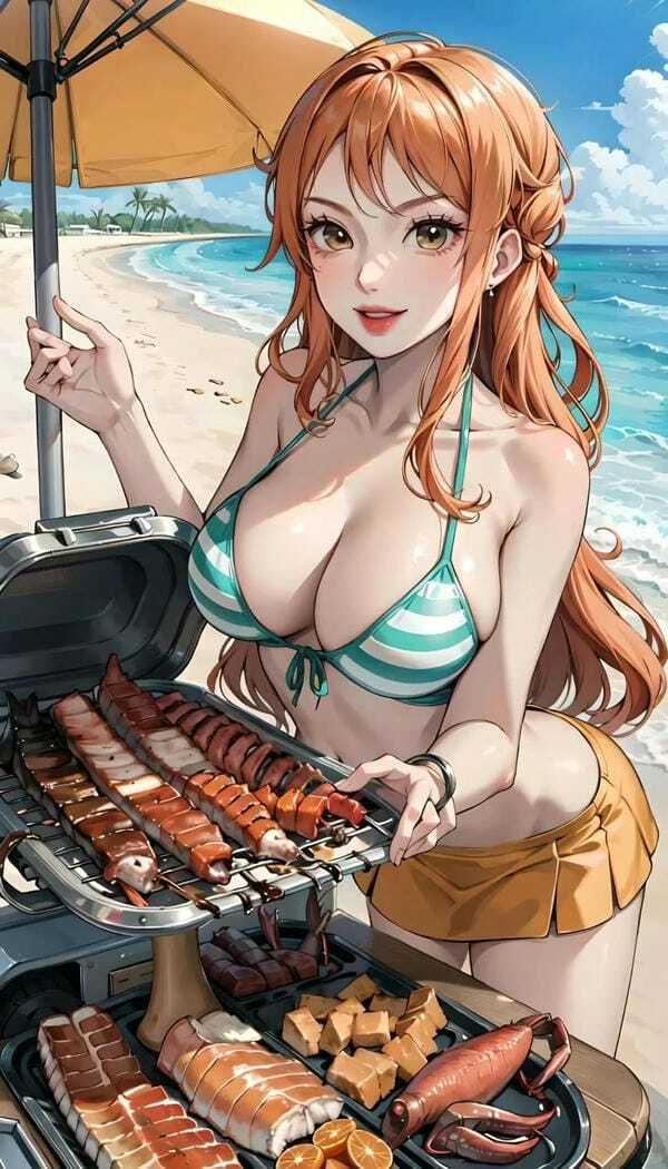 gái anime mặc bikini 1