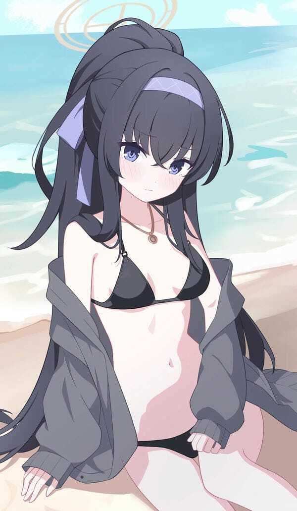 gái anime mặc bikini 11