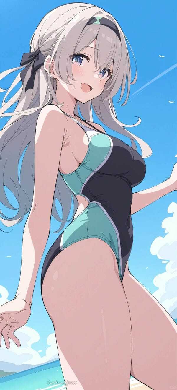 gái anime mặc bikini 12