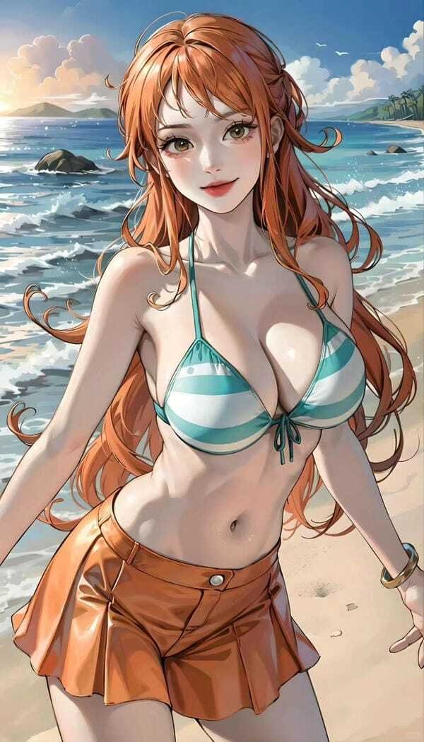 gái anime mặc bikini 2