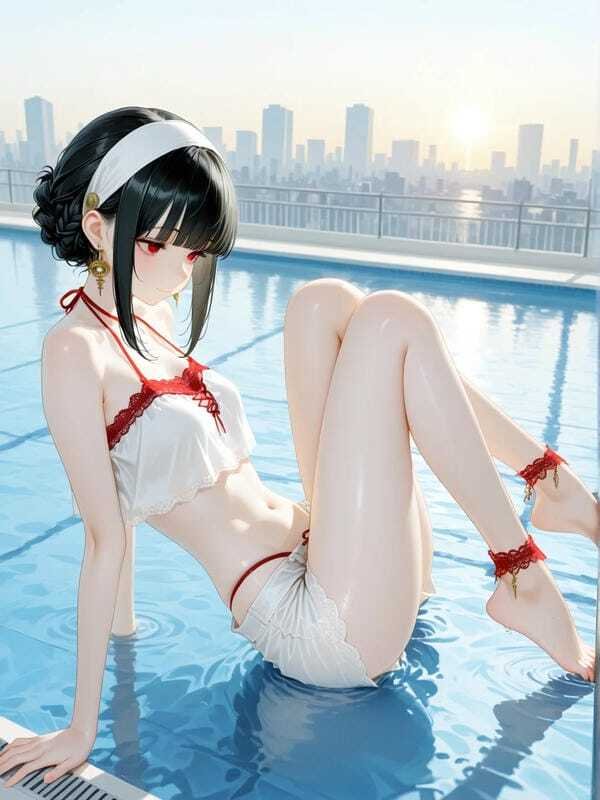 gái anime mặc bikini 21
