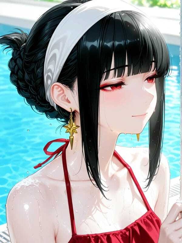 gái anime mặc bikini 22