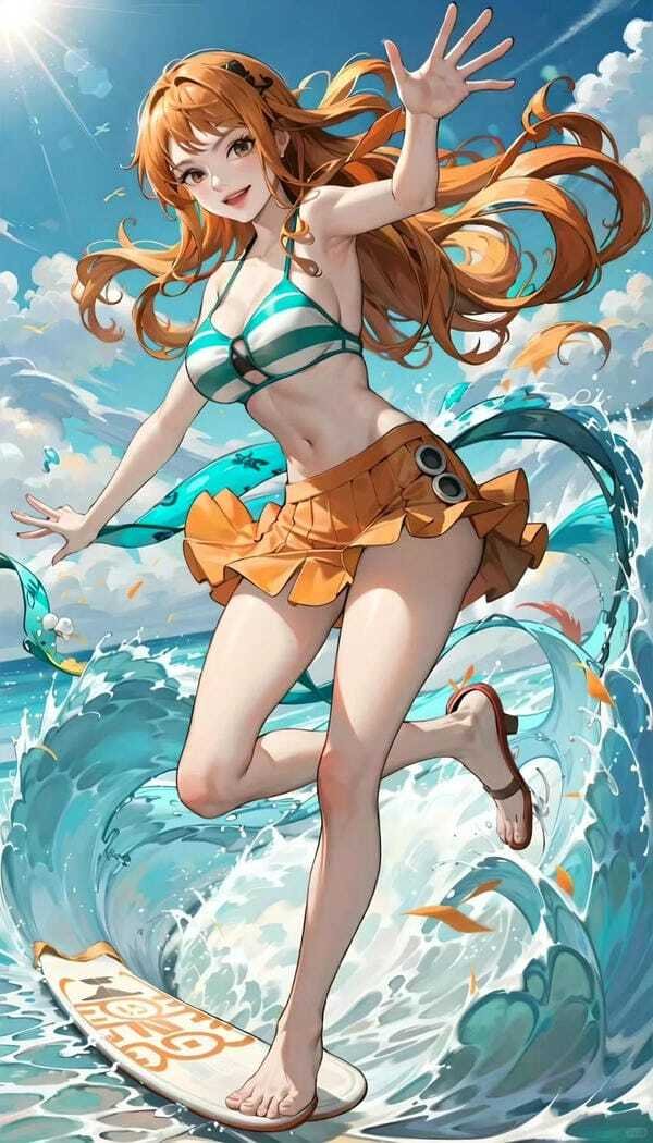 gái anime mặc bikini 3