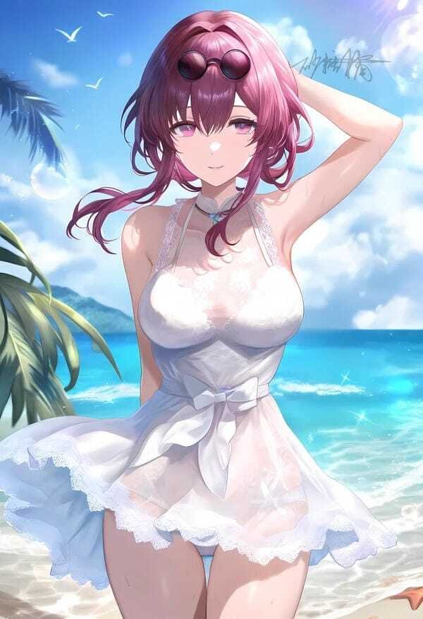 gái anime mặc bikini 9