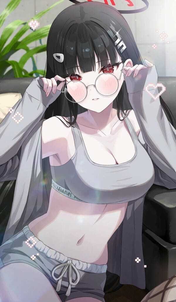 gái anime tâm hồn to và tròn 13