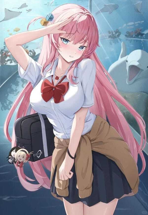 gái anime tâm hồn to và tròn 2