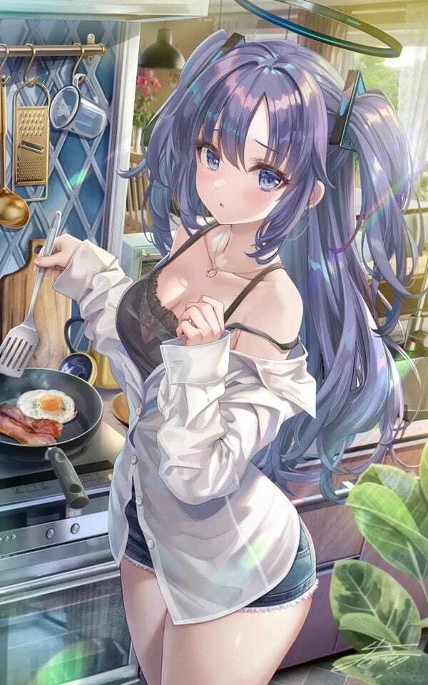 gái anime tâm hồn to và tròn 7