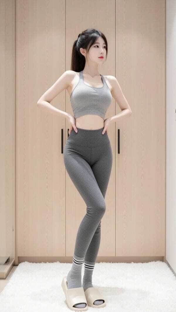 gái mặc legging 7