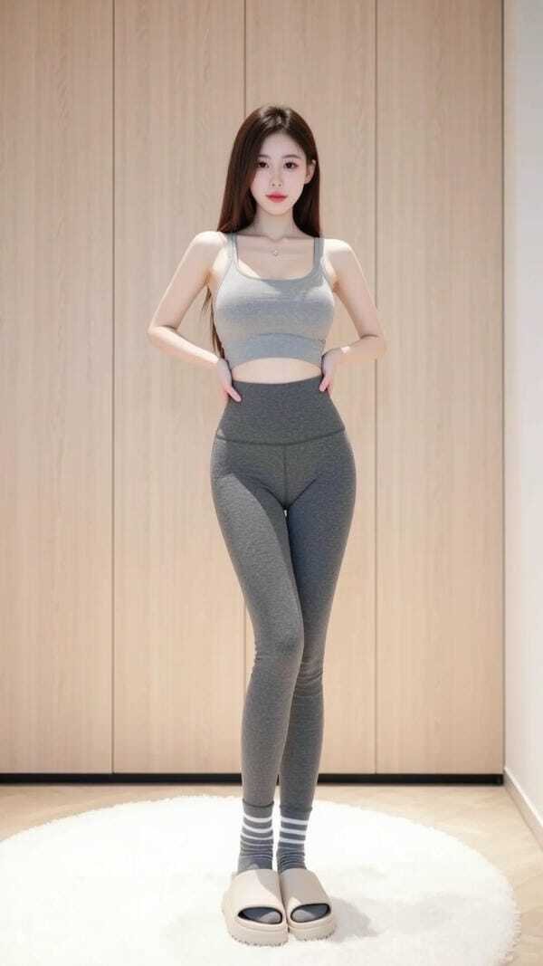 gái mặc legging 8
