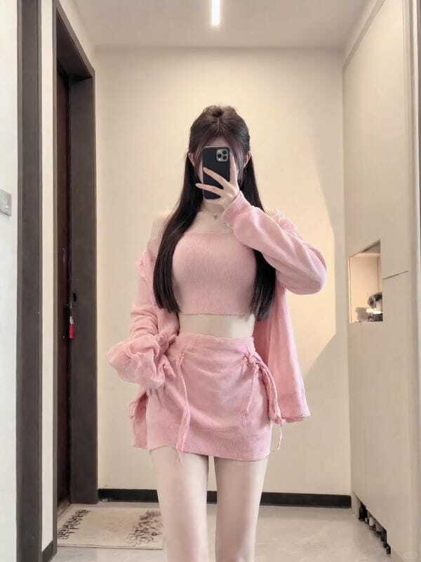 gái xinh mặc pinky 32