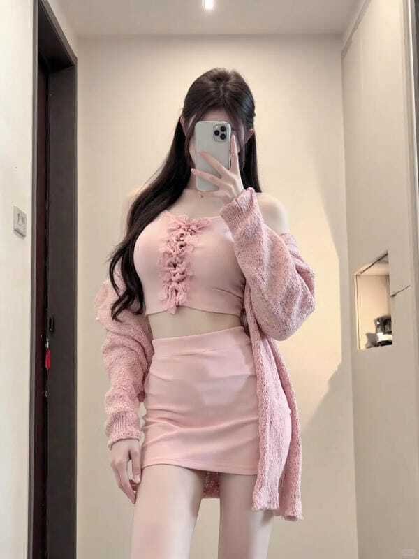 gái xinh mặc pinky 33