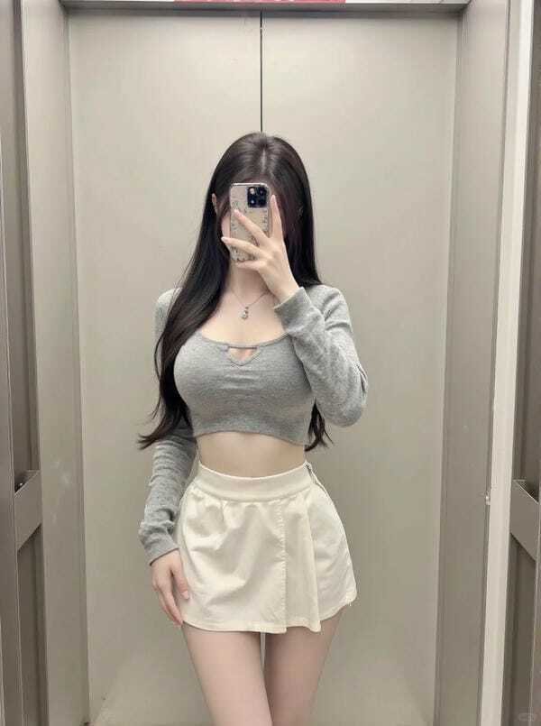 gái xinh mặc váy 33