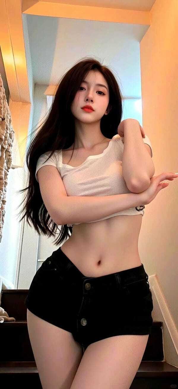 gái xinh show vú 14