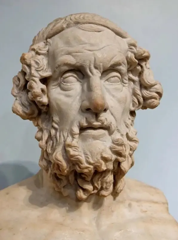 Nhà thơ mù Homer theo truyền thuyết