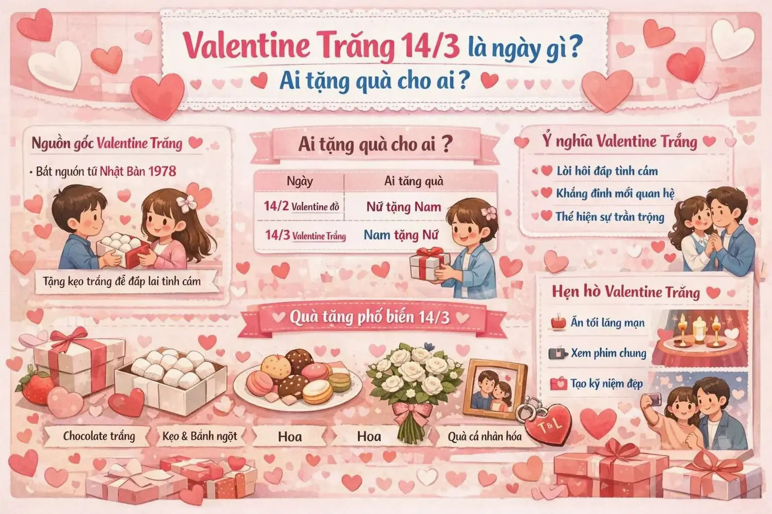 Tình yêu và toán học trong ngày 14/3