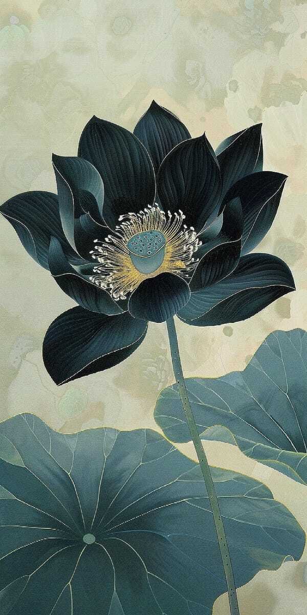 ảnh bông sen đen 10