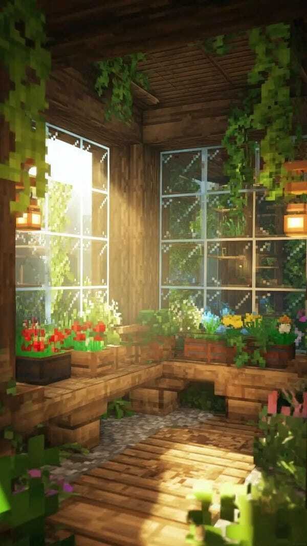 ảnh minecraft chill