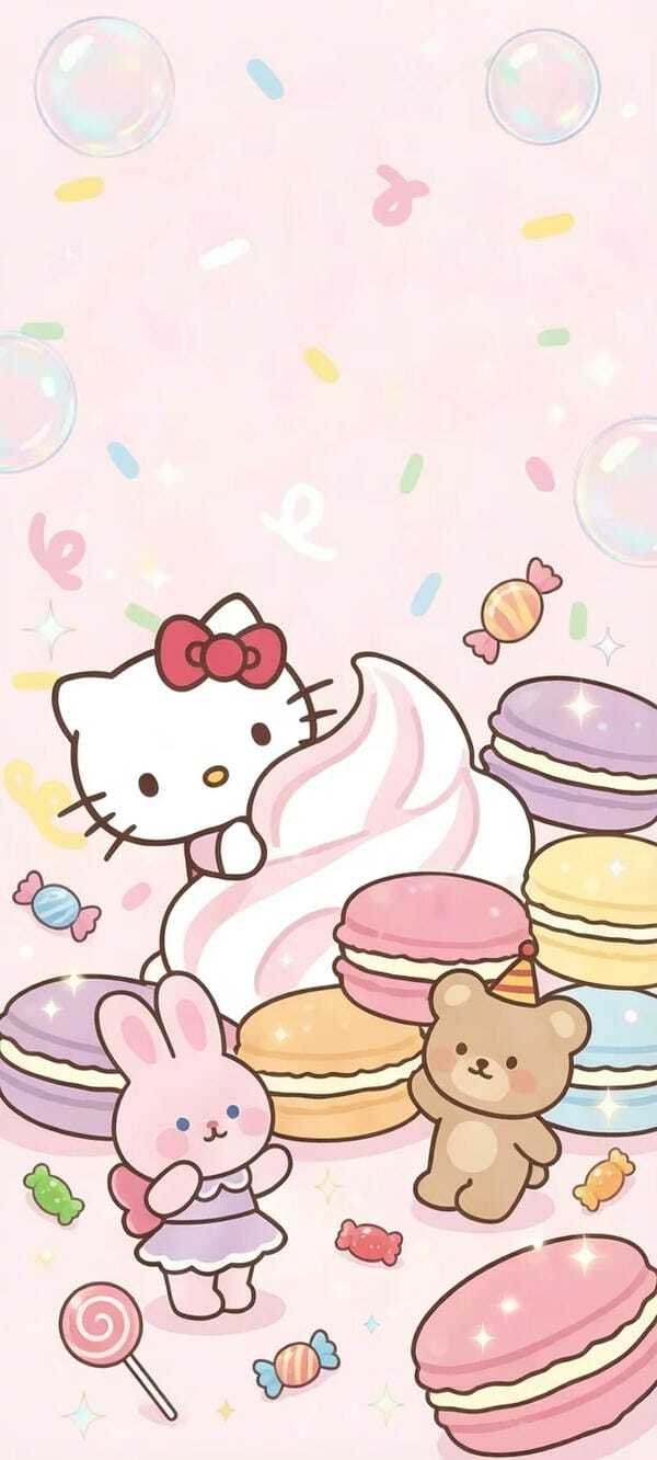 ảnh nền hello kitty 18
