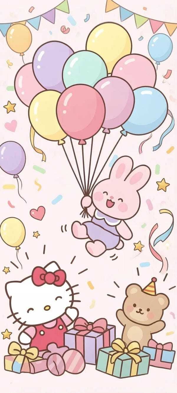 ảnh nền hello kitty 19