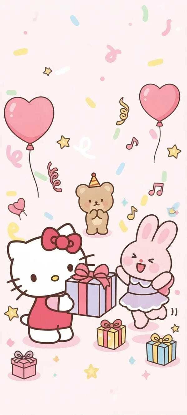 ảnh nền hello kitty 20