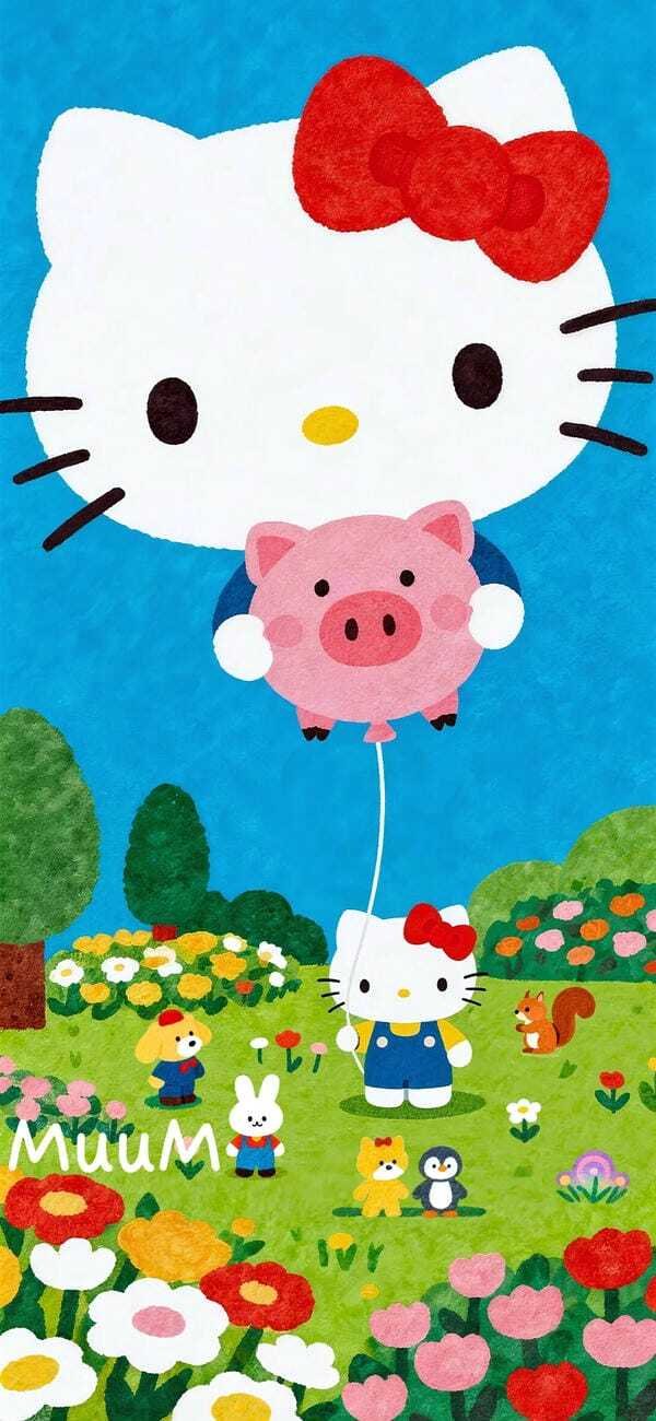 ảnh nền hello kitty 31