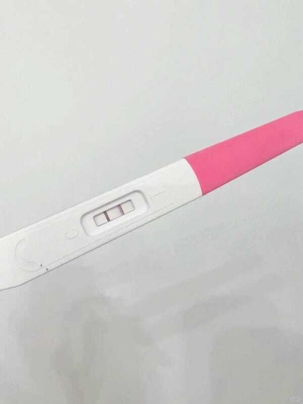 ảnh que thử thai 21